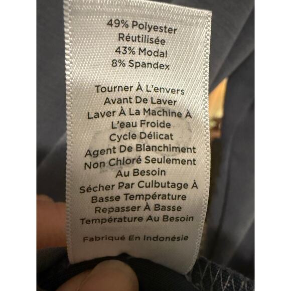 Talbots Haven Well Within BALANCE DOUBLE-KNIT DRAWSTRING JACKET gray XS - Picture 4 of 10